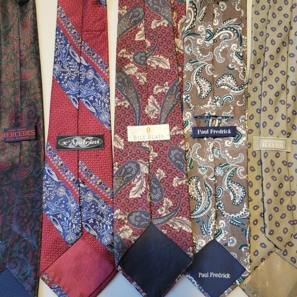 Paisley Tie Lot Five (5) - Picture 2 of 3